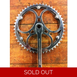 Raleigh Double Cottered Right Crank 165mm 46/49 Tooth