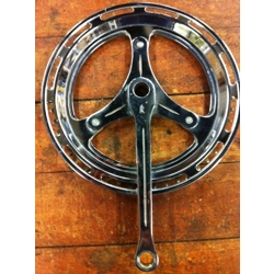Raleigh Single Cottered Right Crank 165mm 48T with Guard