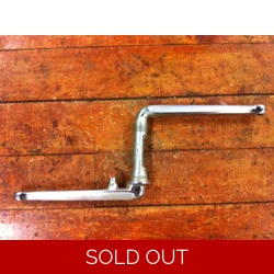 CCM 165mm 1 Piece Vintage Chrome Crank - NOS