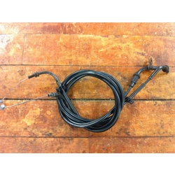 2002-09 Yamaha XVS1100A XVS1100AT V-Star Classic Silverado Throttle Cable Set 5KS-26312-10-00