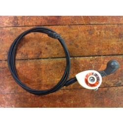 Shimano Positron II 5 Speed Shifter & Cable - NOS