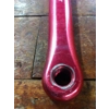 Sugino GT 170mm Left Aluminum Crank Arm Red