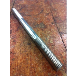 3/8 inch x 26TPI Front Axle with Flats 130mm - NOS