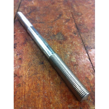 3/8 inch x 26TPI Front Axle with Flats 130mm - NOS