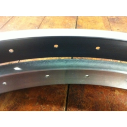 Alesa Model 525 26x1.75 ISO 559 Concave Rim 36 Hole Black or Silver - NOS