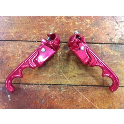 Tech 2 Style BMX Brake Levers Red - NOS