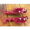 Tech 2 Style BMX Brake Levers Red - NOS