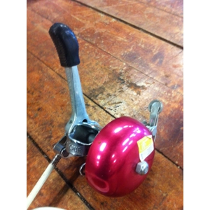 Suntour LS-1300 PUB-5 Ratcheting 5 or 6 Speed Stem Shifter with Bell - NOS