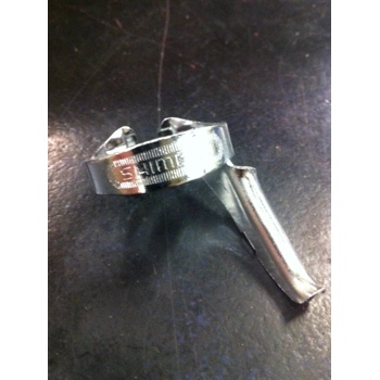 Shimano Vintage Chrome Single Cable Guide 28.6mm - NOS