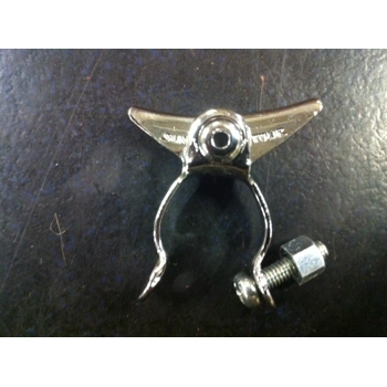 Suntour Vintage Chrome Chainstay Protector Cable Stop 15mm 5/8in - NOS