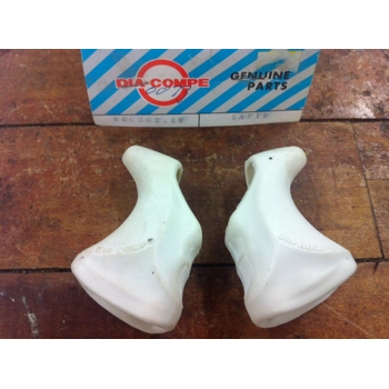 Dia-Compe Royal Gran Compe Brake Lever Hoods RGC202.1W - NOS