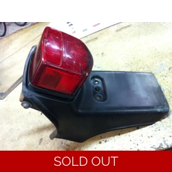1980-82 Honda C70 CB400T CB450T CM200T Tail Light and Fender Assembly 33701-413-751  80100-413-750