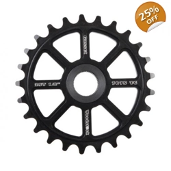 Gusset Woodstock Front BMX Sprocket 25T 1/8in