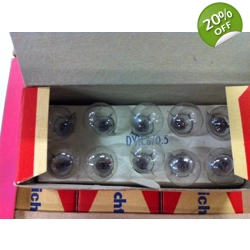 Rafa Licht E10 Bulbs 6V .5A Case pack of 50