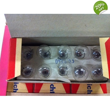 Rafa Licht E10 Bulbs 6V .5A Case pack of 50