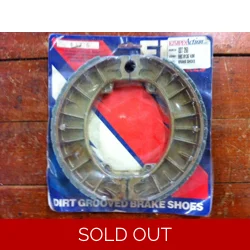 EBC 813G Grooved Brake Shoes for KTM 250 350 495 1982-83 - NOS