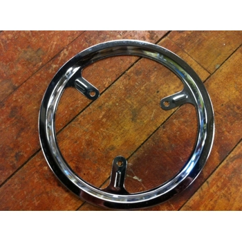 105mm BCD 205mm OD Chrome Chainring Guard - NOS
