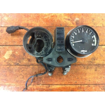 1976-80 Kawasaki KZ750B KZ750G Tachometer with Bracket Warning Lights 25015-1008 25023-015 25008-045