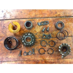 1974-78 Kawasaki KZ400 Kick Start Gears and Hardware 13068-031 92082-006 13070-009
