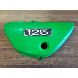 1973-77 Suzuki TS125 Left Side Cover 47211-28600-293
