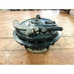 1983-85 Honda XL80S Complete Front Hub & Brake Assembly 44602-437-000ZA 45010-195-730