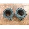 1973-74 Yamaha TX500 Carburetor Mounting Rubbers Holders 371-13565-03 371-13555-03