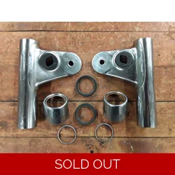 1976-79 Kawasaki KZ750B Fork Ears Headlight Brackets 44064-025 44033-076 44034-076