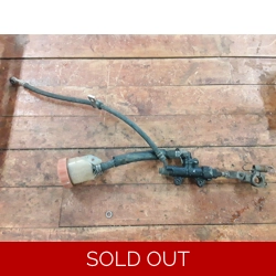 1983-85 Honda VF700F VF750F Interceptor Rear Brake Master Cylinder and Reservoir 43500-MB2-672