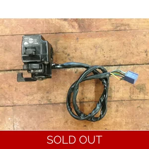 1983-88 Suzuki GS450L GS550E GS550E GS550L Left Hand Switch Set with Choke Lever 37400-33420