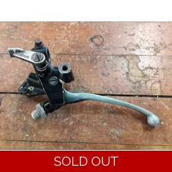 1982 Honda CB650SC Nighthawk Clutch Lever and Perch with Choke Lever