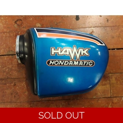 1978 Honda CB400A Hawk Hondamatic Left Side Cover 83700-413-000ZA.