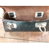 Vintage Leather Saddle Tool Bag with Tools