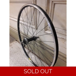 Mavic X221 26in Single Speed Rear Wheel with Shimano MX30 Freewheel Black