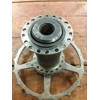 Unbranded Antique Fixed Gear Through Axle Hub with Skip Tooth Sprocket