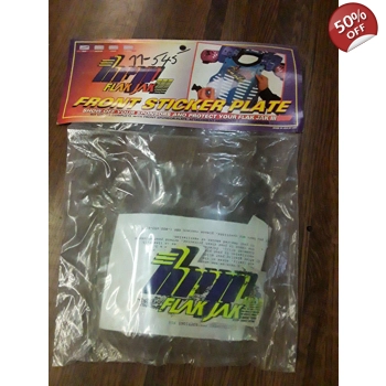 HRP Flak Jak III Front Sticker Plate - NOS