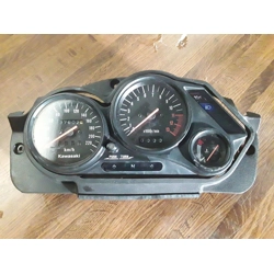 1994-09 Kawasaki EX500D Ninja 500R Instrument Panel with Trim 25005-1555 25015-1327