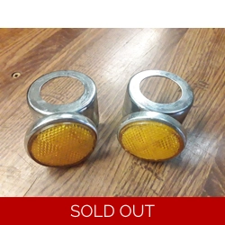 1971-73 Yamaha AT CT Fork Side Marker Reflectors 341-85111-00-00 261-23122-61-00