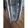 1973 Yamaha CT3 175 Rear Wheel Rim with Brake Drum Plate and Axle