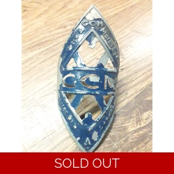 CCM Bicycle Head Badge Pre-war #1
