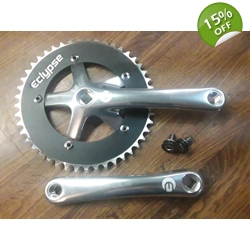 Eclypse Singleworks Lasco CF12 Single Square Taper Crankset 46T 165mm
