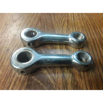 Chrome Steel Cottered Crank Arms 2 1/4in Pair
