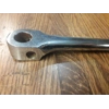 Chrome Steel Cottered Left Crank Arm 4 1/2in - NOS