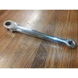 Chrome Steel Cottered Left Crank Arm 7in - NOS