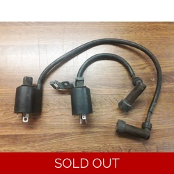 1984-99 Yamaha XV700 XV750 XV1000 XV1100 Virago Ignition Coils 42X-82310-70 and 42X-82320-70 - Pair