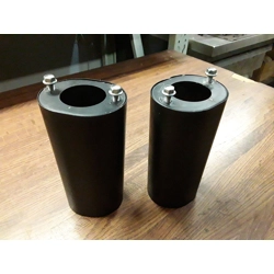 1986-17 Harley Davidson FL Black Upper Fork Slide Covers 45963-97