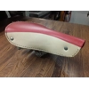 Italian Vintage Red White Mattress Saddle