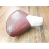 Messinger Red White Vinyl Saddle 1940s