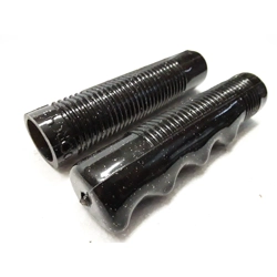 Dorcy G19 Black Sparkle Grips Pair - NOS