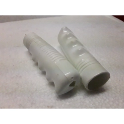 Tricycle Grips 5/8in White Pair - NOS