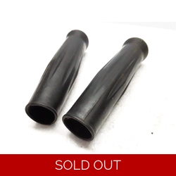 Coke Bottle Style Grips Black Pair - NOS